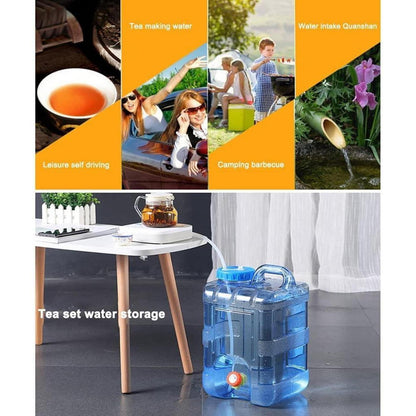 Wasserkanister 18L mit Hahn, BPA-frei, Camping & Outdoor