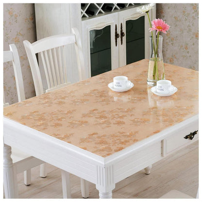 PVC Tischdecke wasserdicht 90x180cm – Tischfolie für Küche & Co.