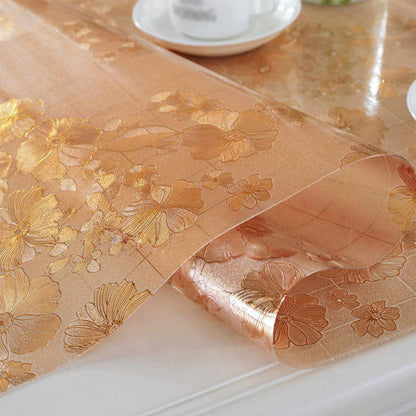 PVC Tischdecke wasserdicht 90x180cm – Tischfolie für Küche & Co.
