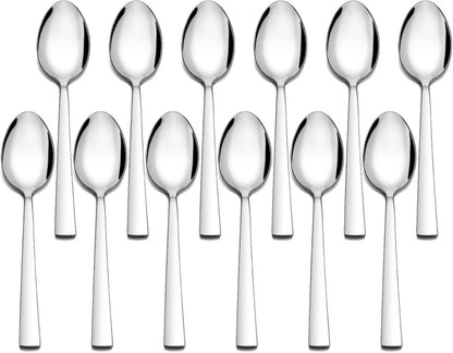 Edelstahl Suppenlöffel Set 12 Stück 20cm für Haus Restaurant Hotel