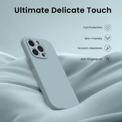 iPhone 14 Pro Hülle 6,1 Zoll mit 2 x Screen Schutzfolien Silikon Case