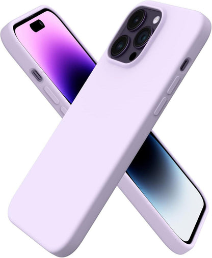 Silikonhülle für iPhone 14 Pro Max 6,7 Zoll 2022, Flüssiges Silikon
