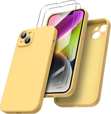 iPhone 14 Plus Hülle 6,7 Zoll 2022 mit 2x Screen Schutzfolien