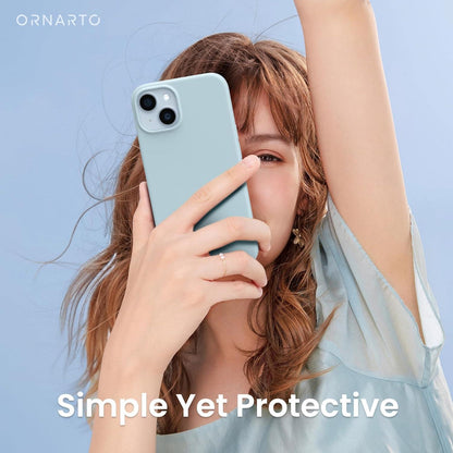 iPhone 14 Hülle Silikon Case Ultra Dünn Voller Schutz Flüssig