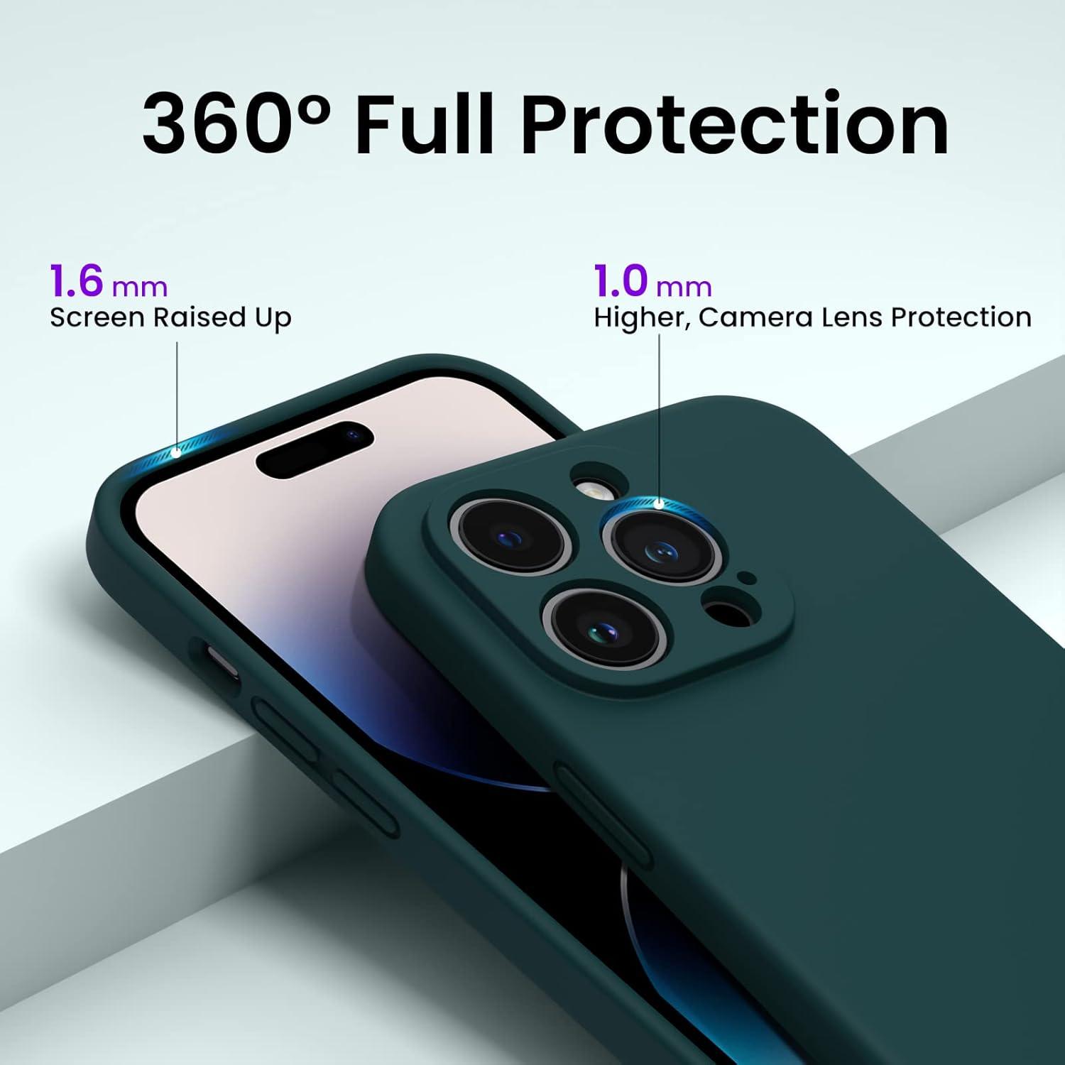 ORNARTO iPhone 14 Pro Max Hülle 6,7 Zoll 2022 + 2x Screen Schutzfolien