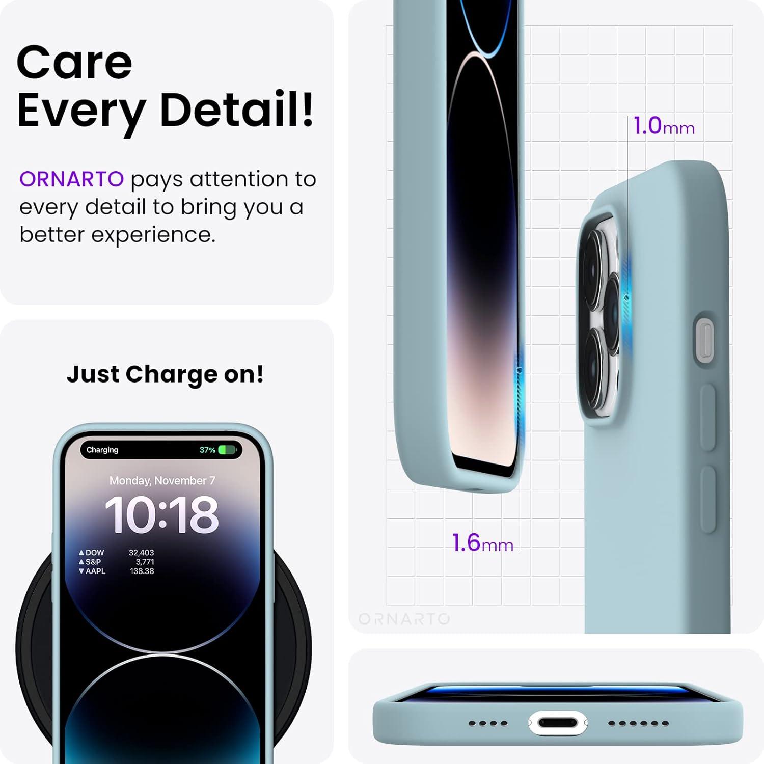 Flüssig Silikon Hülle für iPhone 14 Pro Max 6,7 Zoll 2022 Agavengrün