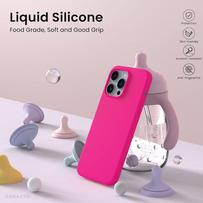 iPhone 14 Pro Hülle Silikon Case Ultra Dünn Vollschutz Flüssig