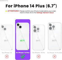 Magnetische Silikon Hülle für iPhone 14 Plus 6,1 Zoll 2022