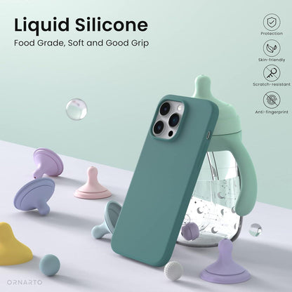 Silikonhülle für iPhone 14 Pro 6,1 Zoll 2022, Flüssiges Silikon Case