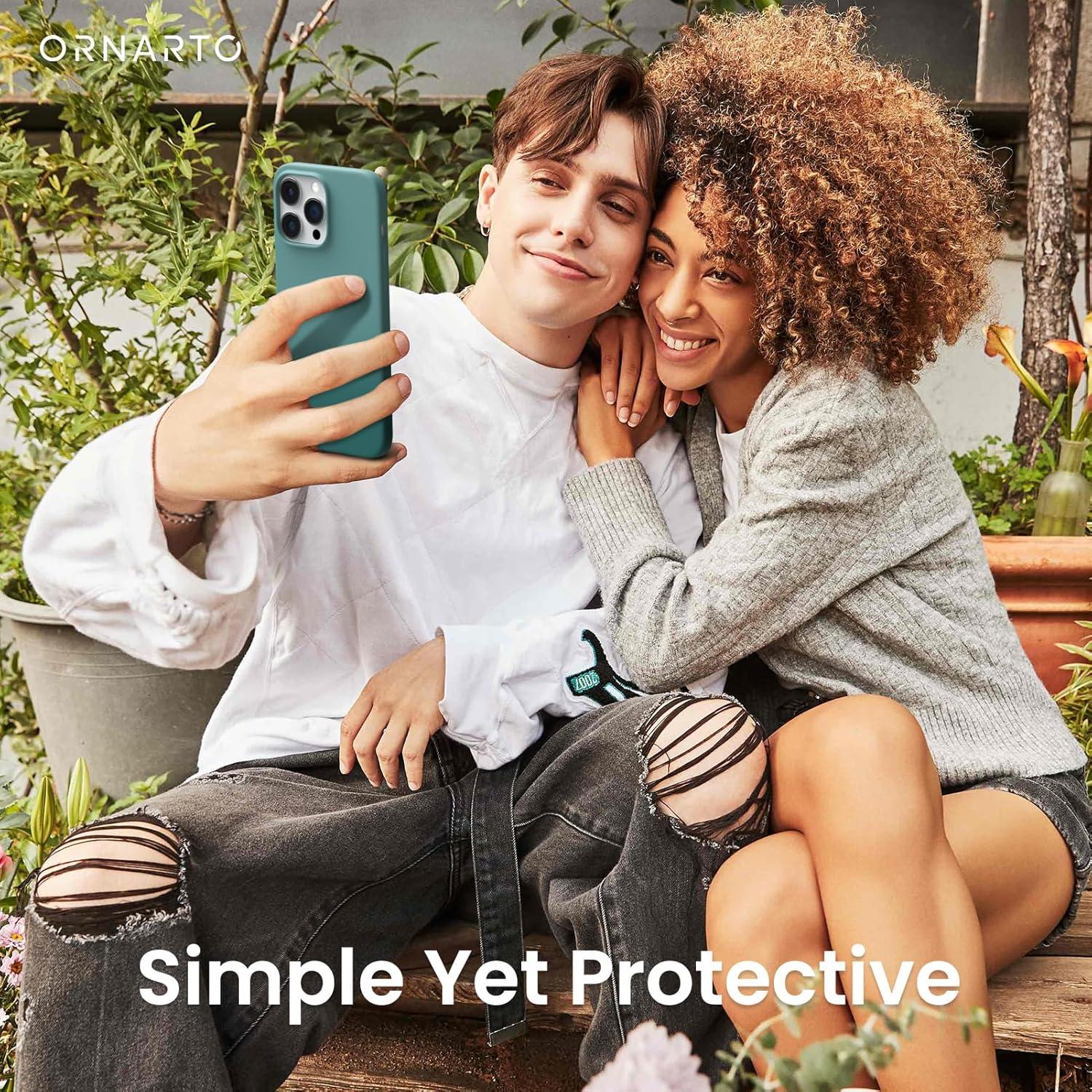 iPhone 14 Pro Hülle 6,1 Zoll 2022 Silikon Case Ultra Dünn Flüssig