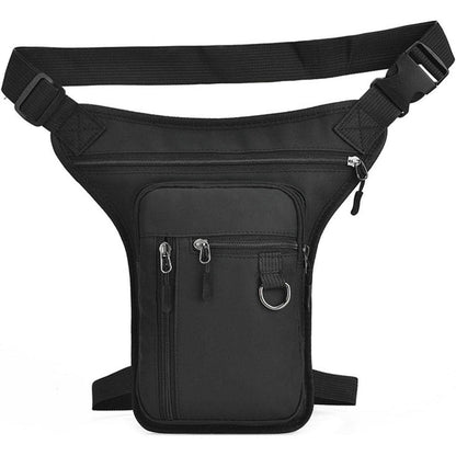 Beinbeuteltasche Outdoor – Verstellbare Hüfttasche für Motorrad & Wandern