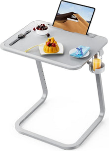 Beistelltisch Laptoptisch höhenverstellbar Couchtisch Getränkehalter