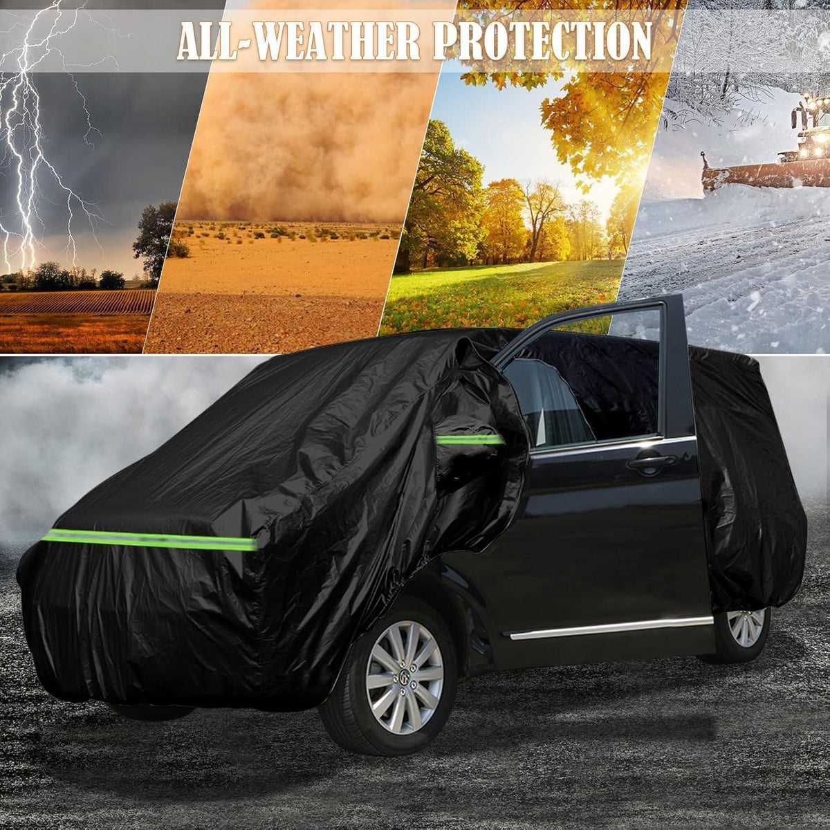 Autoabdeckung VW T5 T6 SWB, wetterfest & UV-beständig