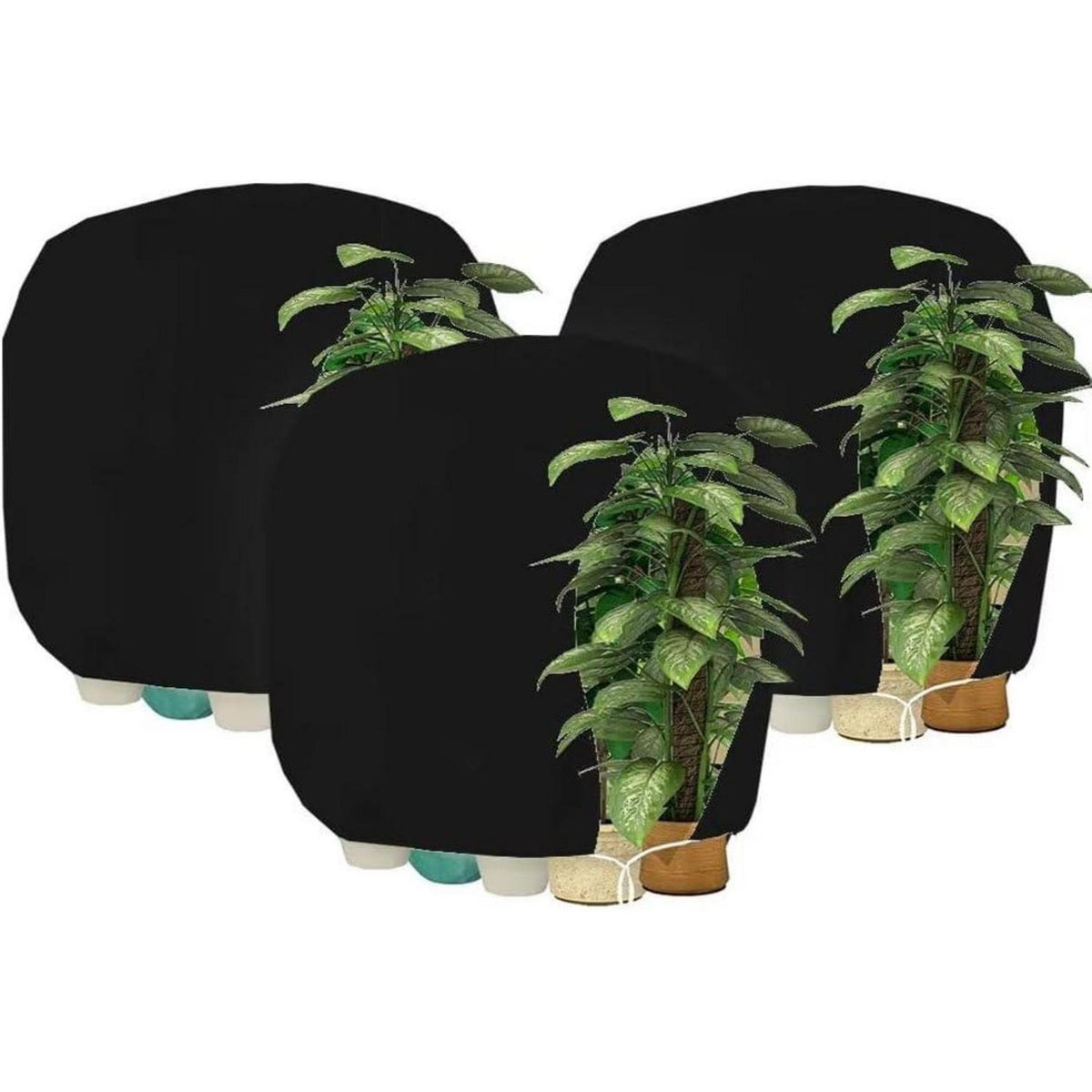 Winterschutz Pflanzenabdeckungen – Frostschutzhaube 190x220cm (3er Set)