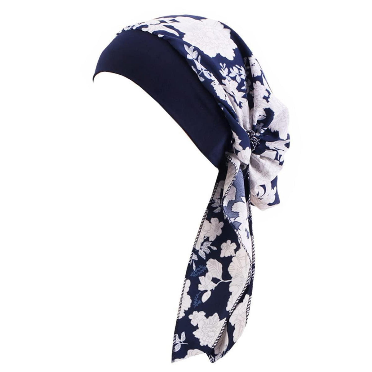 Chemo Turban Damen – Florales Kopftuch für Haarverlust & Styling