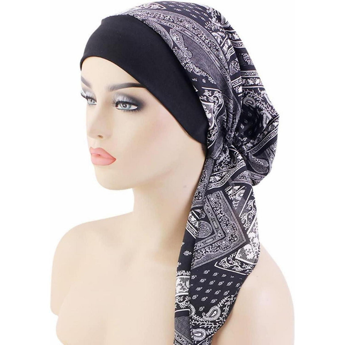 Chemo Turban Damen – Florales Kopftuch für Haarverlust & Styling