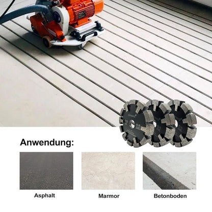 Diamant-Trennscheibe 120mm für Fußbodenheizung, 16mm Nutbreite