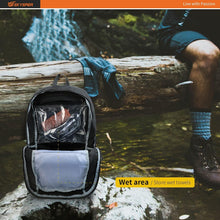 Ultraleichter Faltbarer Rucksack mit Nassfach - Wasserfest
