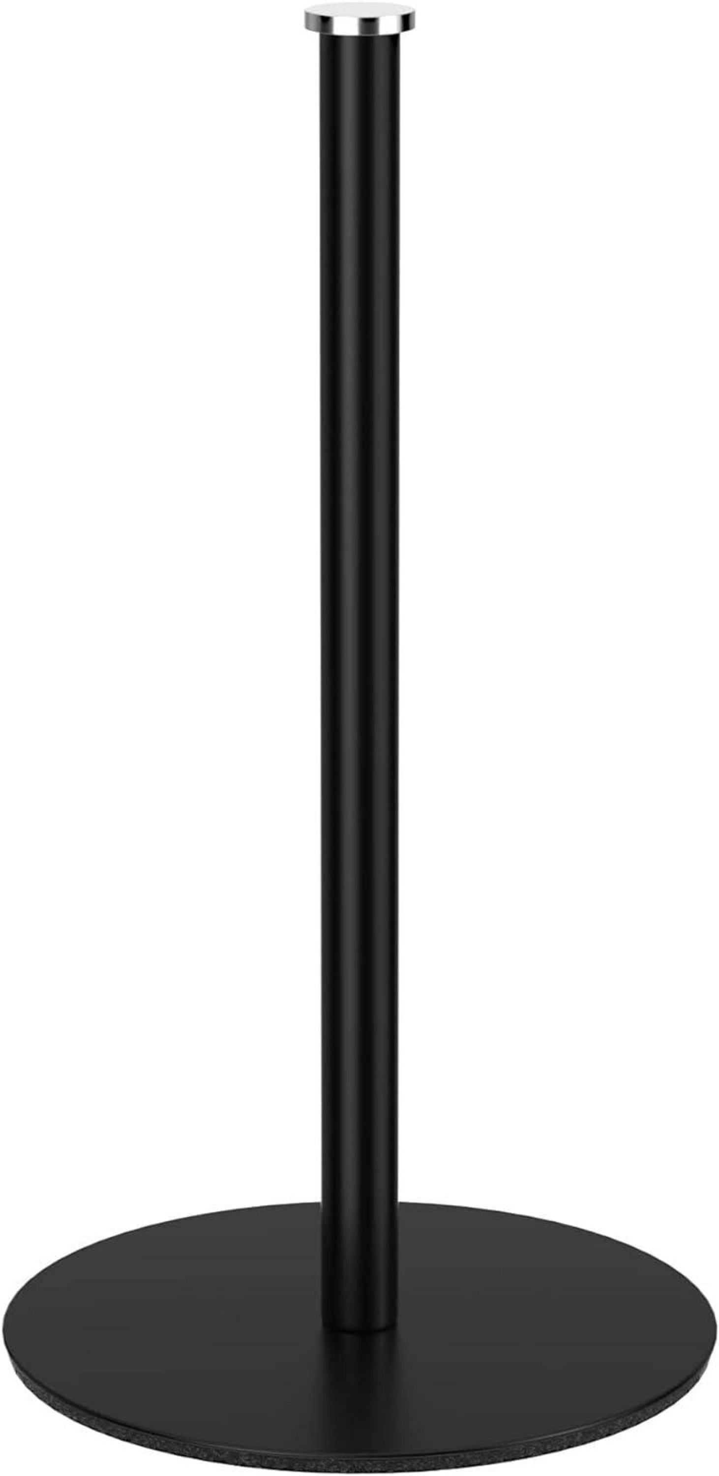 Küchenrollenhalter Schwarz stehend für Standard Rollen