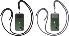 Handykette Universal Smartphone Umhängen Schlüsselband Schwarz
