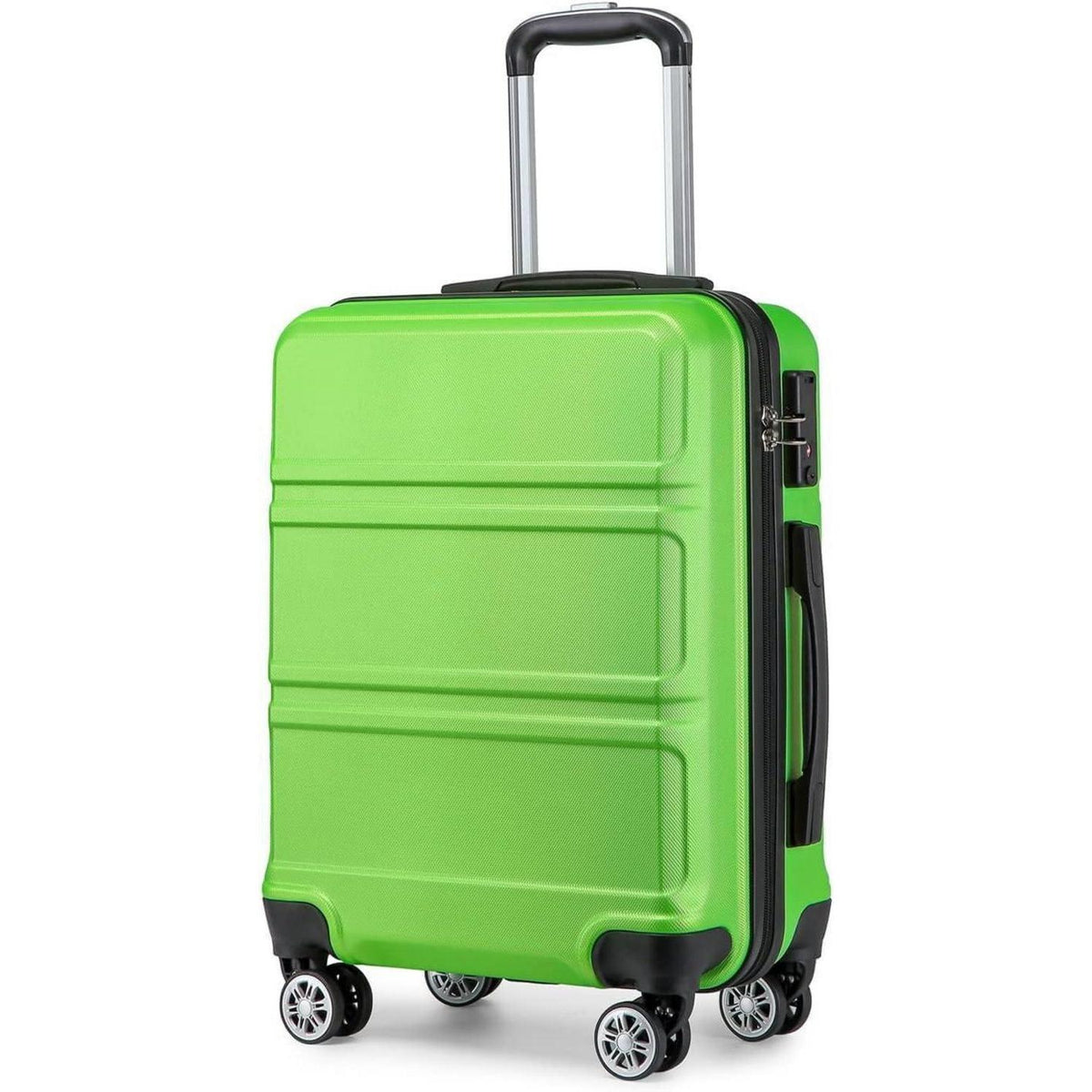 XL Hartschalenkoffer 74cm Apfelgrün mit TSA Schloss