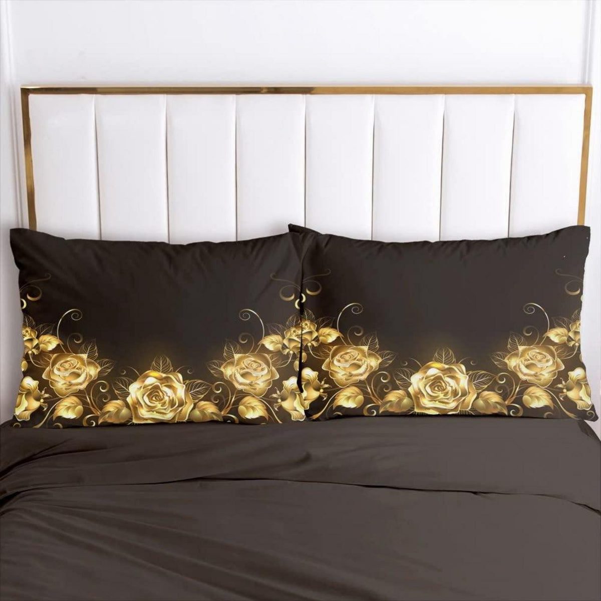 Rosen Bettwäsche Set 135x200cm – Romantisch Floral & Weich