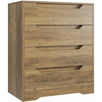 Kommode mit 4 Schubladen – Braun, Schlafzimmer Sideboard