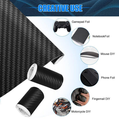 Carbon Folie Einstiegsleisten Schutz Aufkleber 5cm & 7cm Rolle