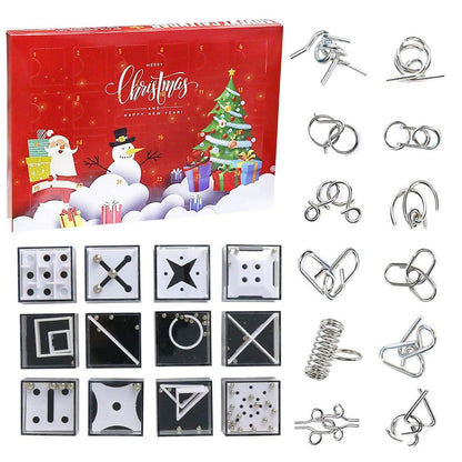 Puzzle Adventskalender 2027 – 24 Knobel-Überraschungen zum Weihnachtsfest