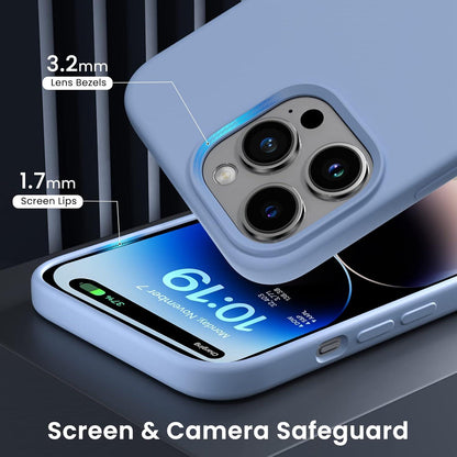 ORNARTO Magnetische iPhone 14 Pro Max Hülle 6,7 Zoll 2022, Schutz Silikon