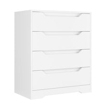 Weißes Sideboard mit 4 Schubladen – Viel Stauraum & Modernes Design