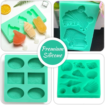 Flüssiges Silikonkautschuk 4kg - Formgehäuse für Harzformen & Basteln