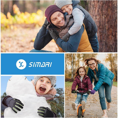 Kinder Thermo Winterhandschuhe Wasserdicht für Radfahren & Outdoor