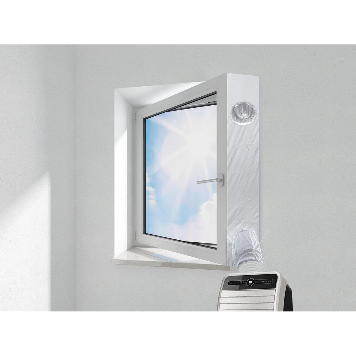 Fensterabdichtung für Mobile Klimaanlage – 500cm mit Schlauch