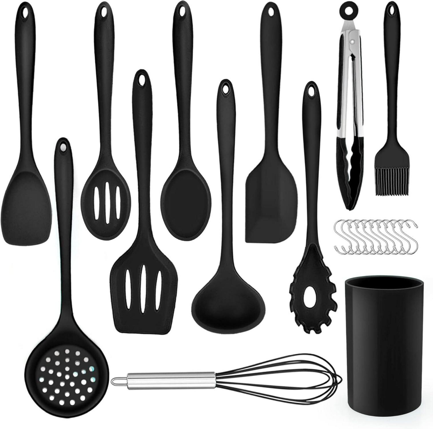 22-teiliges Silikon Küchenhelfer Set mit