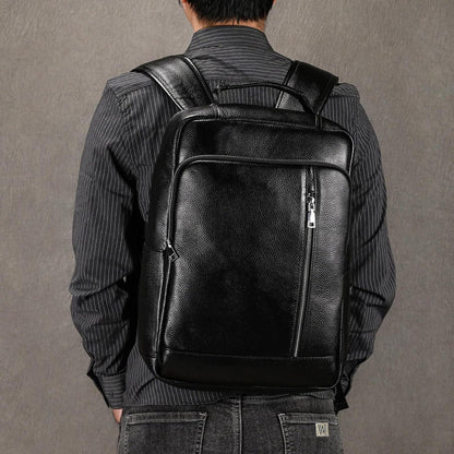 Leder Rucksack 15,6" Laptopfach – Tagesrucksack für Damen & Herren