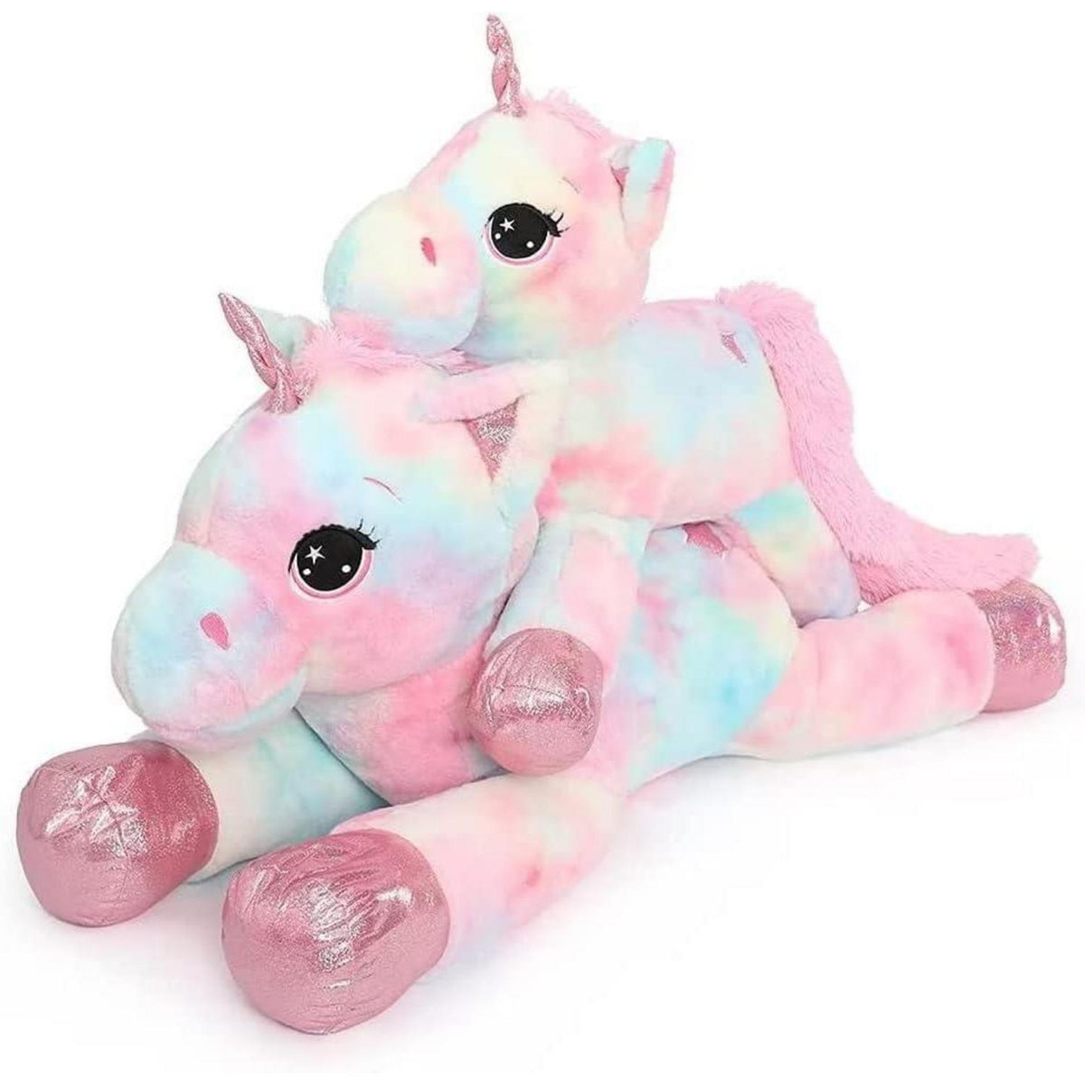 XXL Einhorn Kuscheltier 110cm - Weiches Plüschtier für Kinder