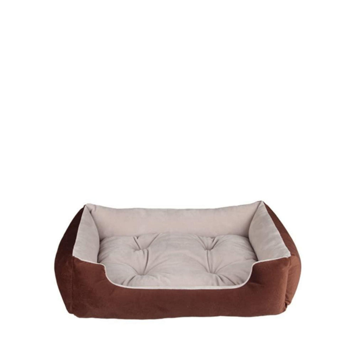 DAIHAN Hundebett 4XL, Rutschfest & Waschbar, Kaffee