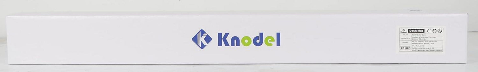 Knodel Tischunterlage 120x60cm PVC Laptop Schreibtischunterlage Schwarz