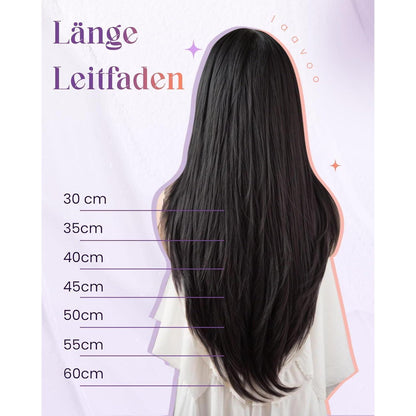 Echthaar Tressen Blond Highlights #P18/613 – 30cm, 80g