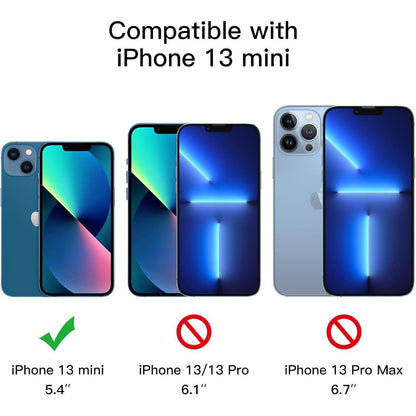 Sichtschutz Panzer Glasfolie für iPhone 13 mini 5,4 Zoll 2