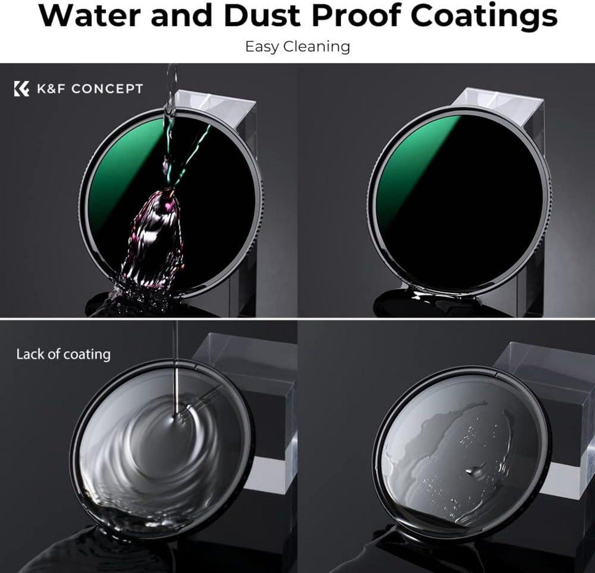 112mm ND1000 Slim Graufilter 10 Stop Neutral Glas 28-lagige