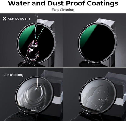 112mm ND1000 Slim Graufilter 10 Stop Neutral Glas 28-lagige