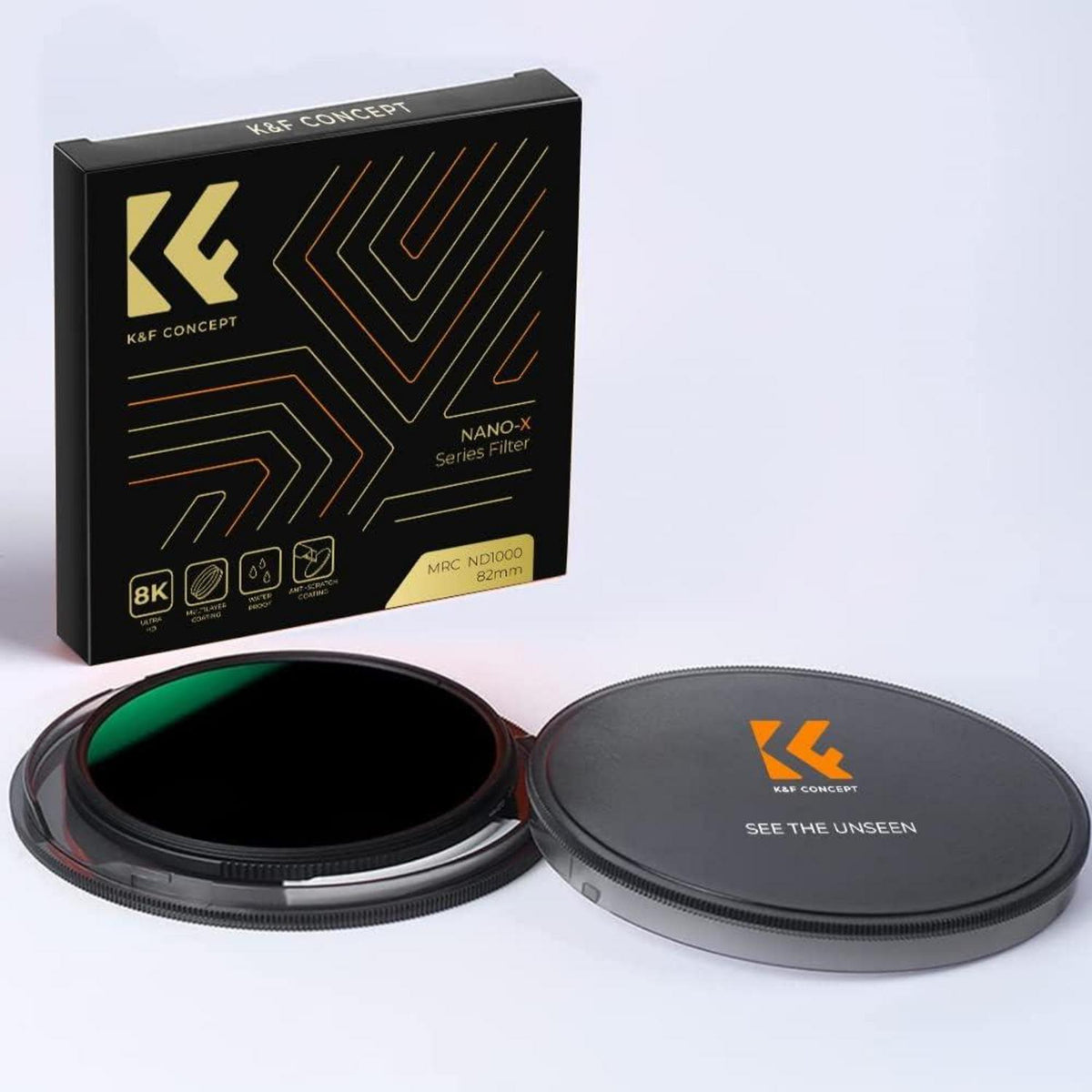 K&F Concept Nano-X 112mm ND1000 Graufilter Slim Neutral 10 Stop