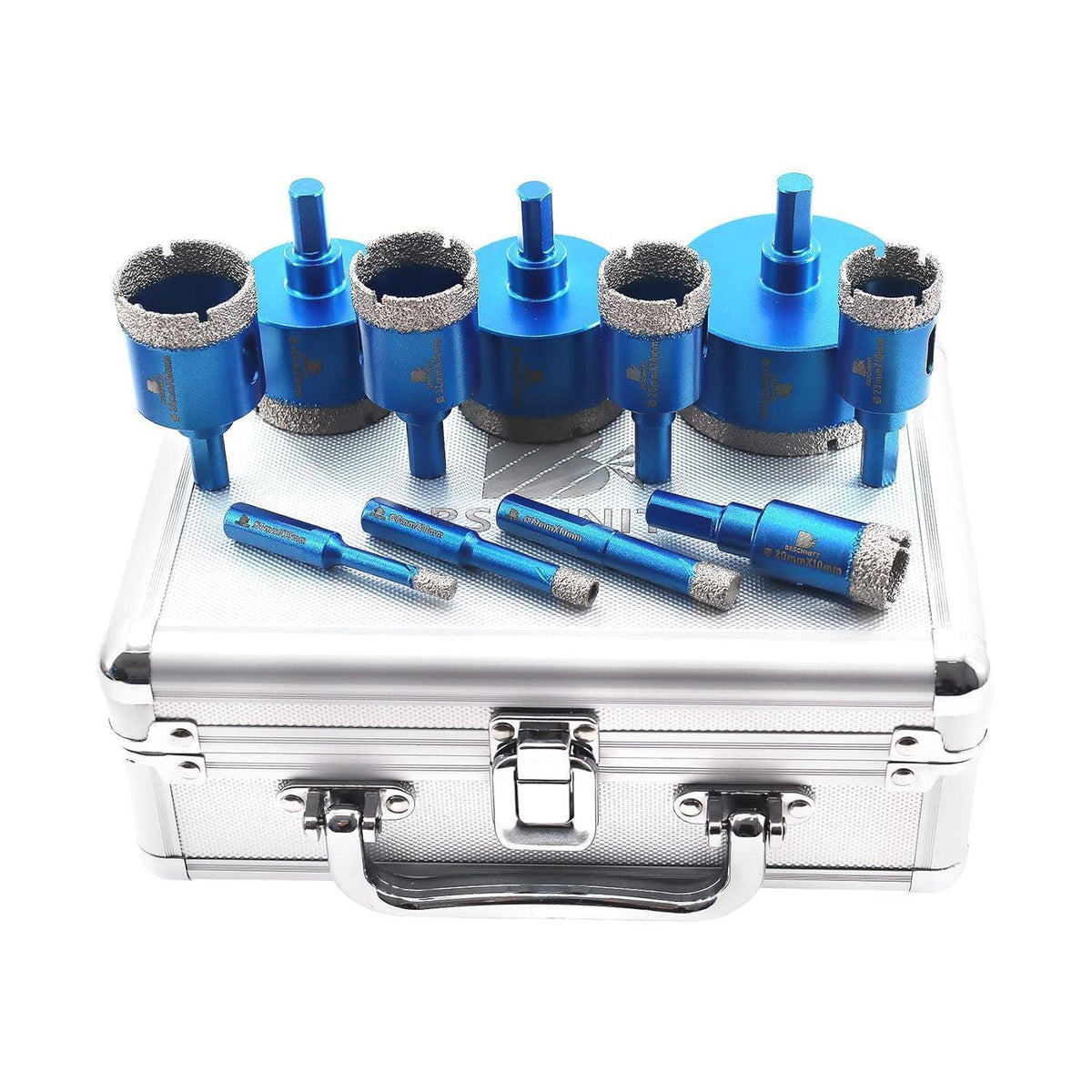 Diamant Trockenbohrer Set für Fliesen & Stein 11-teilig