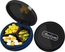 Tablettenbox mit 3 Fächern für Medikamente & Vitamine