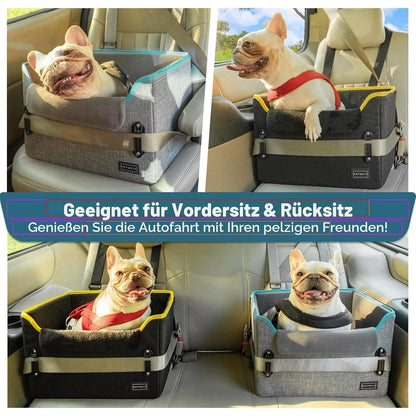 Hunde Autositz für kleine Hunde – Sicher & Komfortabel