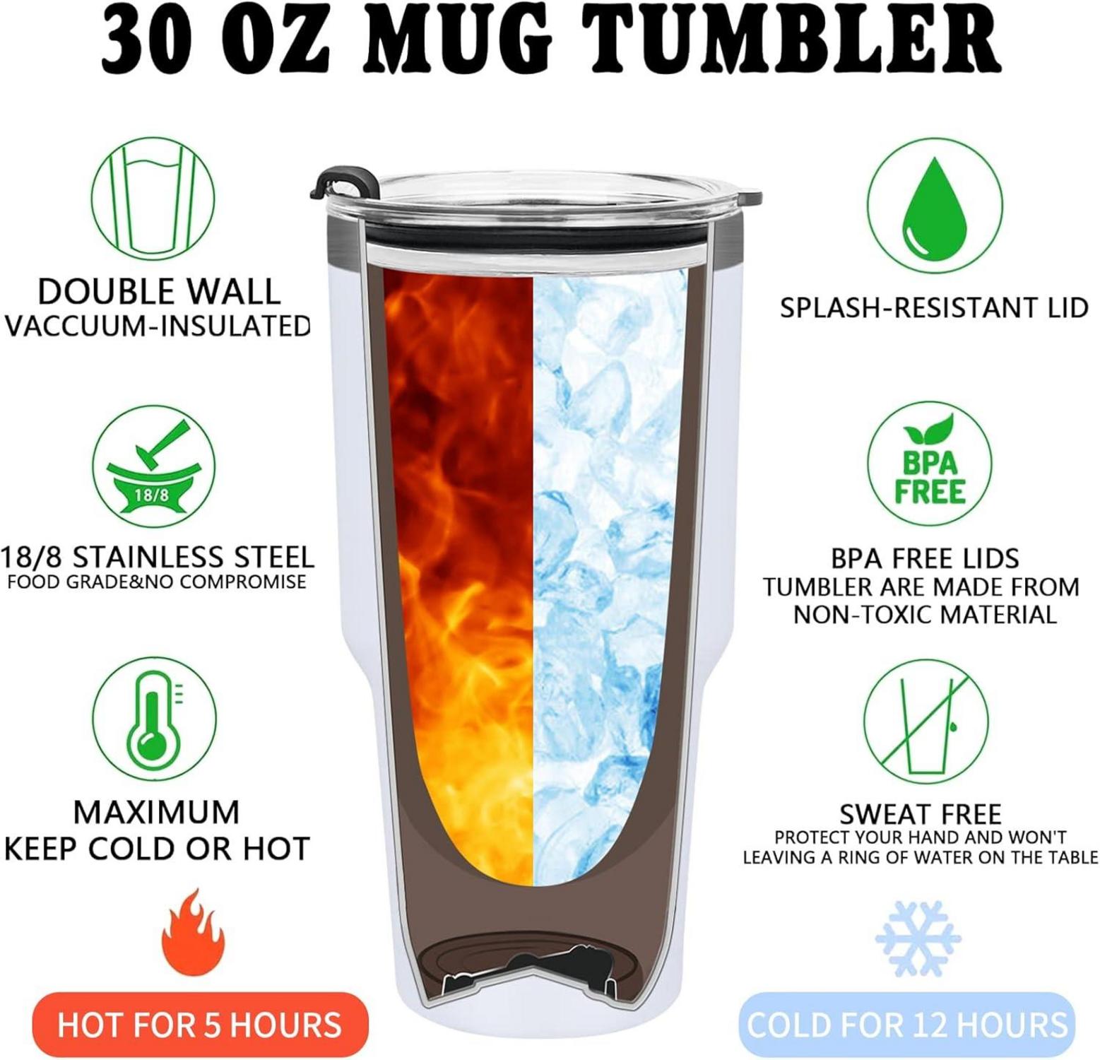 30oz Thermobecher für Männer und Frauen, Trinkbecher mit