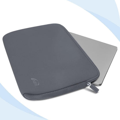 Laptophülle 13-14 Zoll Schutzhülle Stoßfest Grau 35x25,5x2,5