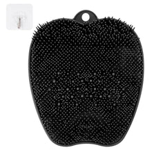 ACWOO Großes Fußmassagepad mit Saugnäpfen Schwarz